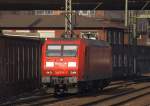 Matze Lok als Tagespendler....145 054-3 aufgenommen in Harburg. 26.2.11