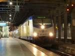 146-08 stand mit dem ME nach Hannover abfahrbereit an Bahnsteig 13 im Hamburger Hbf am frhen Morgen des 23.10.