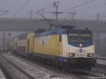 Mit dem ME nach Uelzen fhrt ME 146-10 am 27.11.10 aus dem Harburger Bhf. ab.