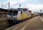 ME 146-02 (REV Fw519 12.1.11) fhrt am 16.1.11 mit dem ME nach Uelzen aus dem Bhf. Hamburg-Harburg ab.