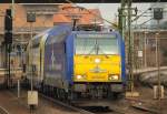 146 521-0  Die Blaue  der Metronom hier auf dem Weg nach Lneburg. 30.3.11