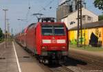 Mit dem RE 6 nach Minden (Westf) fhrt 146 031-0 am 4.6.11 in den Bhf. Kamen ein.
