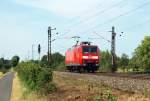146 029-4 fhrt am 4.6.11 ganz alleine durch Nordbgge.