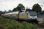 ME 146-08 steht am 29.5.11 mit dem ME nach Bremen Hbf. im Bhf. Buchholz (Nordheide) und wartet geduldig auf Weiterfahrt.