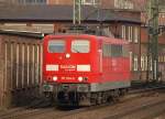 151 034-6 rollte ebenfalls Solo durch Harburg am 30.3.11