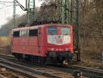 Sieht ganz schn mitgenommen aus das gute Stck....151 134-4 knnte mal wieder ne Dusche und etwas Pflege gebrauchen...HH 30.3.11