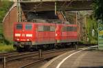 151 095-7 und 118-7 haben ihren Kohlependel abgegeben und rollen nun Solo durch Harburg. 19.8.11