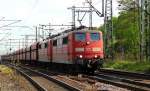 151 113 und 112 mit Leerzug, HH-Harburg, 05.05.12.