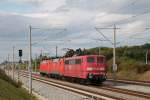 BR 6151/227338/151-086-am-ende-des-kleinen 151 086 am ende des kleinen Lokzuges am 03.Oktober 2012 bei Hrbach in Richtung Augsburg.