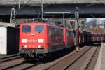 151 119-5 und 104-7, HH-Harburg, 03.04.2013