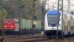 DB 6 151 033-8 mit  Hangartner  HH-Harburg 24.04.2010(575)