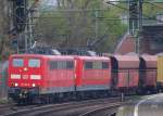 DB 6 151 166+112 HH-Harburg 24.04.2010(583)