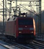 067. Da hatte uns jemand mit nem Foto berrascht....152 095-6  fotografierte  uns bei Ihrer Solofahrt durch HH-Harburg. 4.12.10