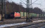 071. 152 061-8 zog einen Hangartner durch Hamburg. 4.12.10