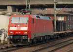 152 139-2 mit leeren Containerwaggons auf dem Weg nach Maschen....HH 30.3.11