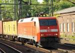 152 132-7 war die inzwischen siebente 152 die an diesem Morgen durch HH-Harburg fuhr. 7.5.11