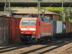 152 132-7 holte sich ein paar Container aus dem Hafen...HH 7.5.11