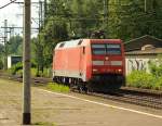 152 169-9 Auf Solofahrt in Harburg. 01.07.11