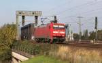 152 142-6 fhrt am 3.10.11 ber die Sderelbbrcken.
