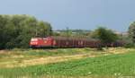 152 062-6 fhrt am 14.7.12 mit einem Gz bei Elze (Han) durch das Leinetal gen Sden.