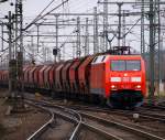 152 115-2(Unt/LDX/26.11.13)mit Kalk/Kalizug HH-Harburg 30.11.2013