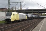Durchfahrt von ITL 152 197 in Hamburg Harburg am 28 April 2016.