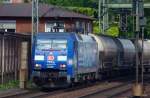 Der 2.te Albatros des Tages, 152 138-4 fuhr mit nem laaaangen Gterzug durch HH-Harburg. 15.7.10