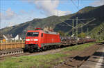 152 104 mit Coilzug in Richtung Süden am 14.09.2023 in Kestert.