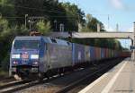 152 135-0 fhrt am 4.9.10 gemtlich mit einem Gz durch Tostedt gen Maschen.