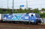152 135-0 fhrt am 1.8.10 durch den Harburger Bahnhof durch.