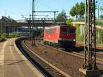 155 033-4 auf Solotour durch Harburg. 03.06.11