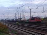 br-6155-ex-dr-250/333955/155-020-1-fuhr-am-15112013-mit 155 020-1 fuhr am 15.11.2013 mit gemischten Güterzug durch Halle.