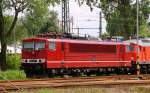 VtT Teil 1: LEG 250 137-7/6155 137-3(REV/BCSX/29.10.12) abgestellt in Hamburg Hohe Schaar. 29.05.2014 