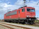 Am 03.09.2007 konnte die 155 213 im Rbf Rostock-Seehafen erlegt werden. 