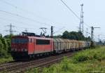 Es begann in Ahlten mit der 155 182-9 welche mit einem Gterzug gen Hannover durchfuhr. 10.7.10
