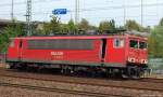 155 159-7 poltert am 1.8.10 durch den Harburger Bhf. gen Maschen.