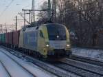 077. boxXpress 182 516 fuhr mit ein paar bunten Weihnachtspaketen durch HH-Harburg. 4.12.10