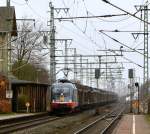 182 517-3 oder 242.517  Fitzgerald  mit H-Wagen Ganzzug aufgenommen in Jbek. 01.02.2013
