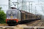 HCE 242.517/182 517-3 mit dem Papierzug aus Dortmund rollt hier gemtlich wegen einer  La  durch Jbek. 26.06.2013