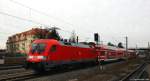 182 020-8 schob am 4.1.14 die S1 nach Meißen-Triebischtal durch Radebeul.