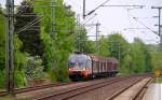 Hectorrail 182 502-5/242.502 Zurg mit extralangem DGS 45684 aus Dortmund, Schleswig 14.05.2014