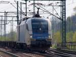 66. Noch ein WLB Taurus, diesmal die 182 520 die auch einen Containerleerzug nach HH brachte. 24.4.10