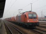 Am nebelig trben 07.02.2009 konnte die 1216 901 in Cottbus verhaftet werden. 
