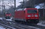 086. Wegen der selten gewordenen Anwesenheit einer 218 in Harburg, nochmal der Nachschuss auf die 185 356-3. 04.12.2010