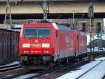 061. 185 210-2 und 265-6 fuhren durch Harburg um sich einen Kohlependel zu holen. 3.1.11