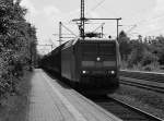 185 003-1 bringt hier wohl in Vertretung fr Hectorrail einen Papierzug nach Padborg. SL 30.5.11