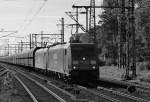 185 246-6 und 188-0 rollten am 01.06.11 mit einem Kohlependel durch Harburg.