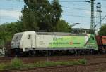 185 389-4 nochmal im Portrait. Harburg 01.06.11