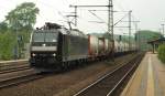 185 552-7 unterwegs fr CFL Cargo mit dem TEC 42747 Fahrtrichtung Sden. SL 07.06.11