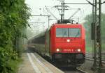 185 603-8 der HGK zu Gast im Norden mit dem Lr 13490 auf dem Weg nach Padborg wo der Zug dann Richtung LeMans zum 24 Std Rennen startet. SL 08.06.11